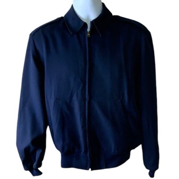 Air Force Military Uniform Wool Jacket Mens Large Long Sleeve Casual Minimalist - Picture 8 of 11